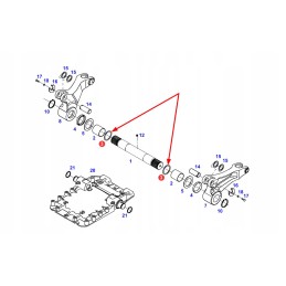 716860030050 rear wheel spacer