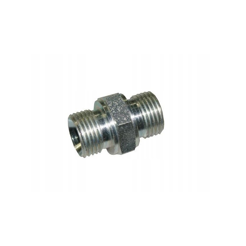 Straight hydraulic connector bb g1 2xg1 2