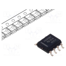 1 pcs x TEXAS INSTRUMENTS - SN75HVD3082EDR - IC: interface, transceiver, half duplex,RS485, 200kbps, SO8