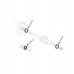 Sealant 40x60x18 5mm john deere landini mf