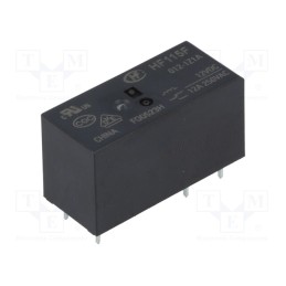 1 pcs x HONGFA RELAY - HF115F/012-1Z1A - Relay: electromagnetic, SPDT, Ucoil: 12VDC, 12A, 12A/250VAC, PCB