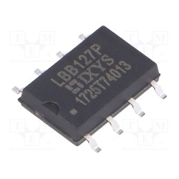 1 pcs x IXYS - LBB127P - Relay: solid state, SPST-NC x2, Icntrl max: 50mA, 200mA, 10Ω, SMT