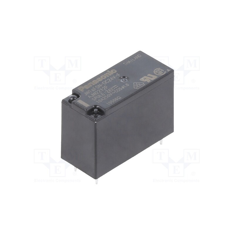 1 pcs x PANASONIC - JW1AFSN24FT - Relay: electromagnetic, SPST-NO, Ucoil: 24VDC, Icontacts max: 10A