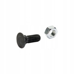 Plug screw m10x35 din 608 class 10 9 with nut