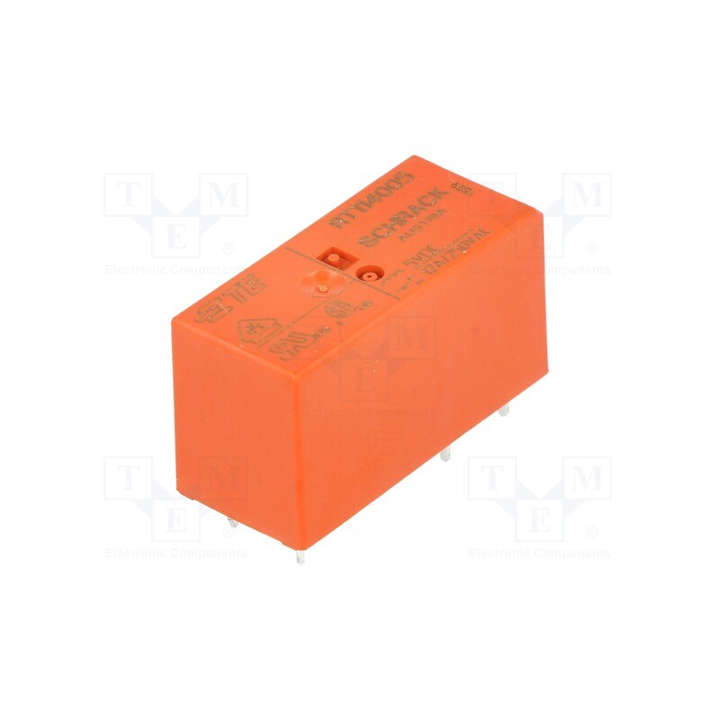 1 pcs x TE Connectivity - 0-1393239-7 - Relay: electromagnetic, SPDT, Ucoil: 5VDC, Icontacts max: 12A, THT