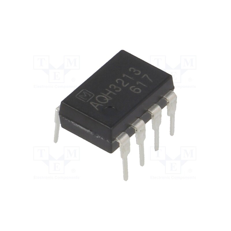 1 pcs x PANASONIC - AQH3213 - Relay: solid state, Ucntrl: 6VDC, Icntrl: 50mA, 1.2A, max.600VAC