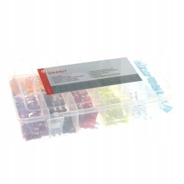 Set of flat fuses 240 pcs