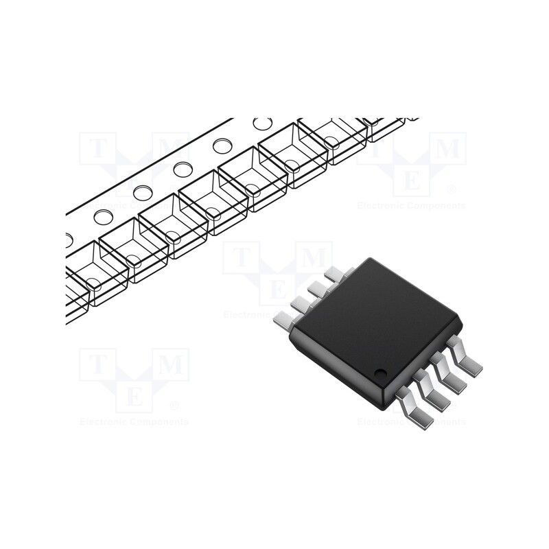 1 pcs x ROHM SEMICONDUCTOR - SH8M41TB1 - Transistor: N/P-MOSFET, unipolar, 80/-80V, 3.4/-2.6A, 2W, SOP8