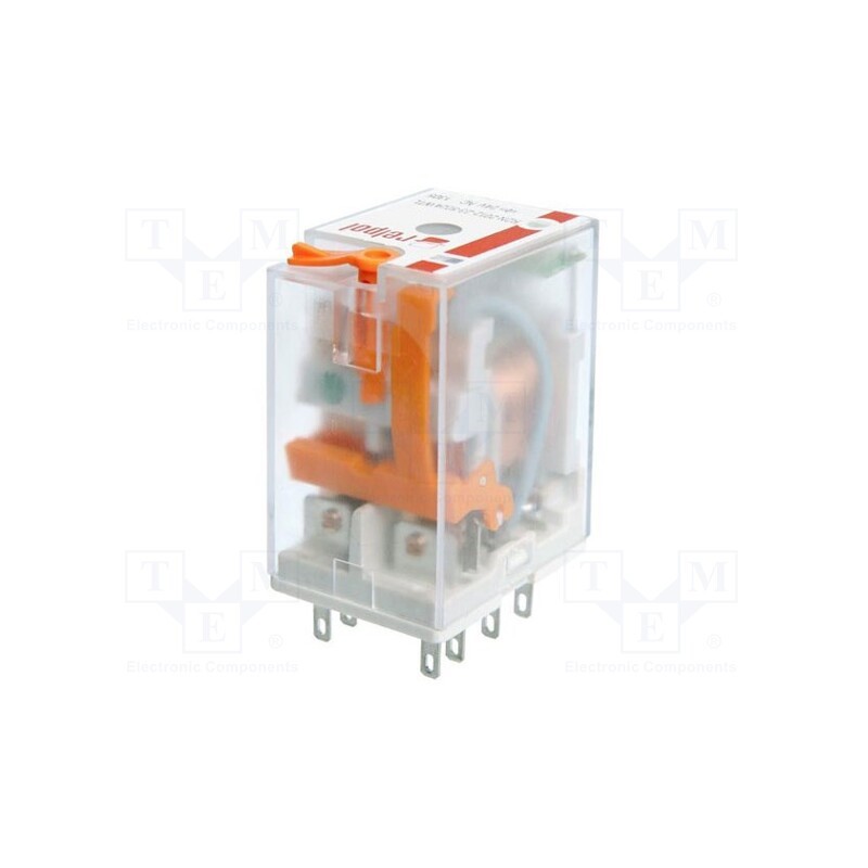 1 pcs x RELPOL - R2N-2012-23-5115-WT - Relay: electromagnetic, DPDT, Ucoil: 115VAC, Icontacts max: 24A