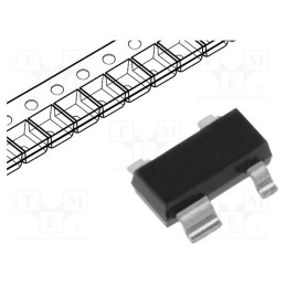 3 pcs x SEMTECH - SR70.TCT - Diode: TVS array, 85V, 24A, unidirectional, SOT143,