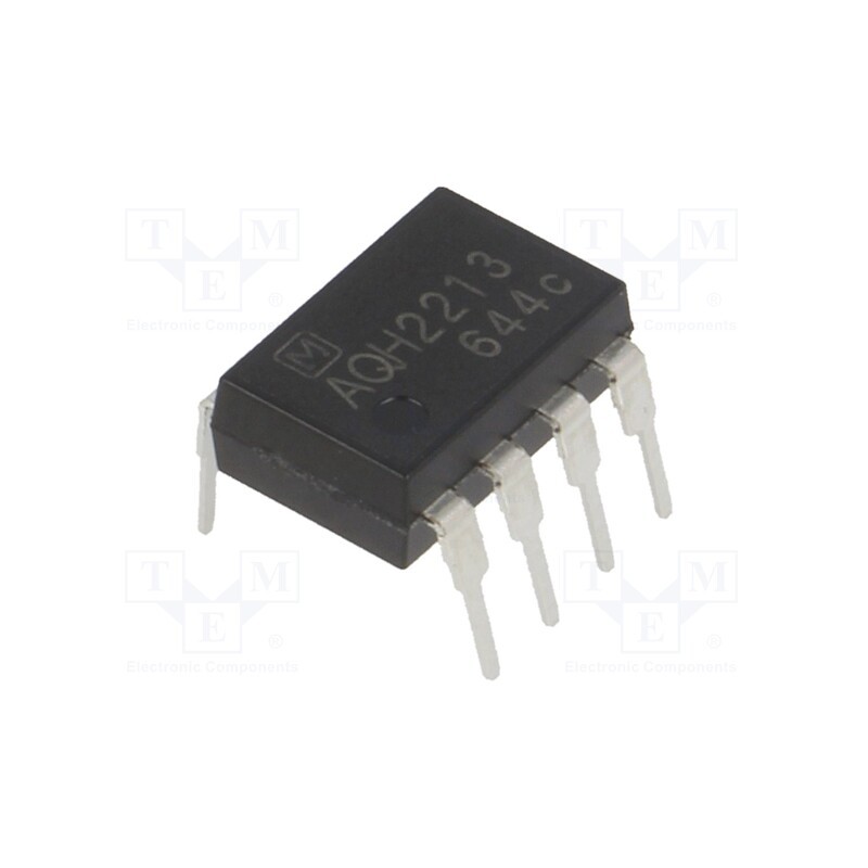 1 pcs x PANASONIC - AQH2213 - Relay: solid state, Ucntrl: 6VDC, Icntrl: 50mA, 900mA, max.600VAC