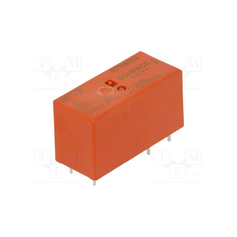 1 pcs x TE Connectivity - 0-1419108-1 - Relay: electromagnetic, SPDT, Ucoil: 12VDC, Icontacts max: 12A