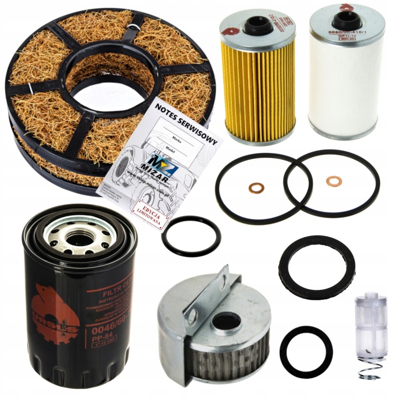 Filter set ursus c 360 c360 oil fuel filter