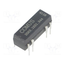 1 pcs x COMUS - 3563.1231.244 - Relay: reed switch, SPDT, Ucoil: 24VDC, 400mA, max.100VDC, 5W, THT