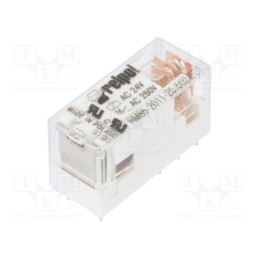 1 pcs x RELPOL - RM85-2011-25-5024-01 - Relay: electromagnetic, SPDT, Ucoil: 24VAC, Icontacts max: 16A
