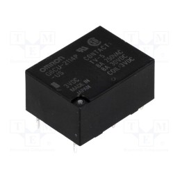 1 pcs x OMRON - G6CU-2114P-US 3VDC - Relay: electromagnetic, SPST-NO + SPST-NC, Ucoil: 3VDC, 8A/250VAC