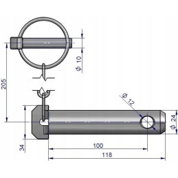 Central link pin c 330 c 360