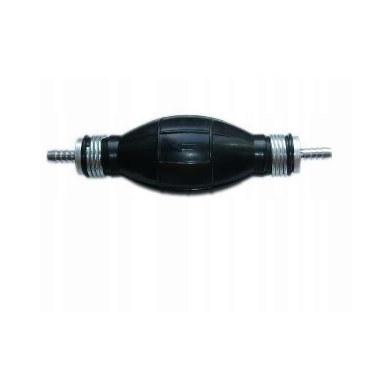 Manual bulb fuel pump with 10mm valve