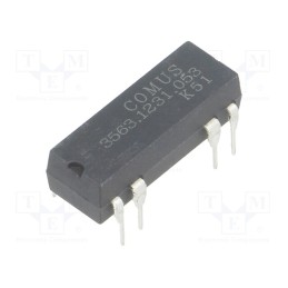 1 pcs x COMUS - 3563.1231.053 - Relay: reed switch, SPDT, Ucoil: 5VDC, 400mA, max.100VDC, 5W, THT