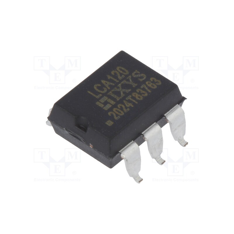 1 pcs x IXYS - LCA120S - Relay: solid state, SPST-NO, Icntrl max: 50mA, 170mA, max.250VAC