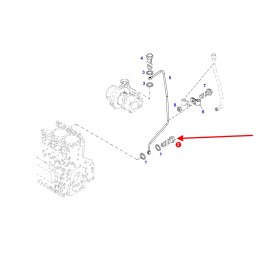 F340200060120 turbocharger through bolt