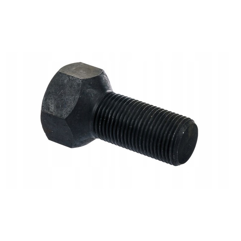 Front wheel bolt of the driven axle for tractors