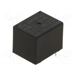 1 pcs x SANYOU - SRD-SH-124DM - Relay: electromagnetic, SPST-NO, Ucoil: 24VDC, Icontacts max: 10A