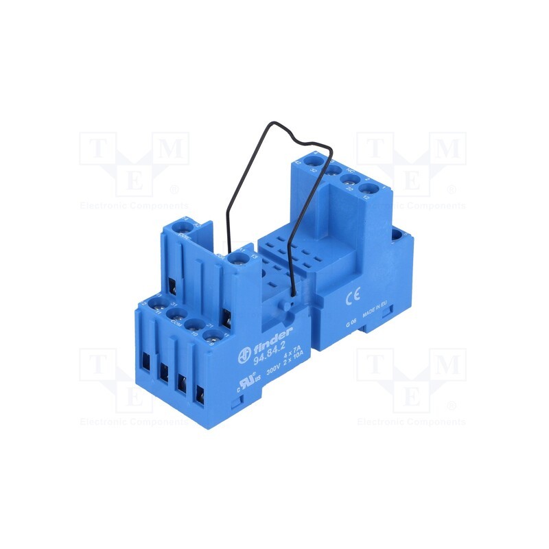 1 pcs x FINDER - 94.84.2SMA - Socket, PIN: 14, 85.02,85.04, for DIN rail mounting