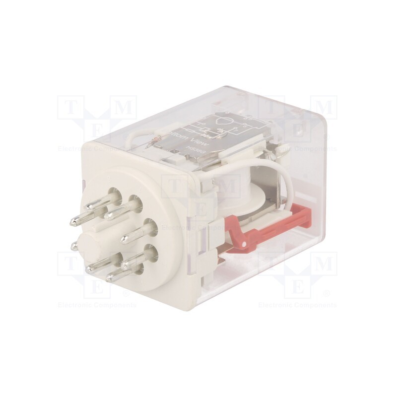 1 pcs x HONGFA RELAY - HF10FH/024A-2ZDT - Relay: electromagnetic, DPDT, Ucoil: 24VAC, Icontacts max: 10A