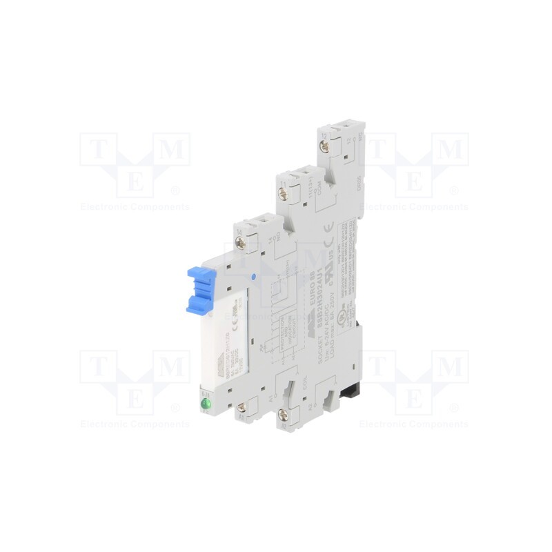 1 pcs x MORSETTITALIA - 88E2H3012D1 - Relay: interface, SPDT, Ucoil: 12VDC, 6A, 6A/250VAC, 6A/30VDC, IP20