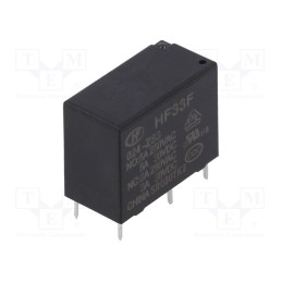 1 pcs x HONGFA RELAY - HF33F/024-ZS3 - Relay: electromagnetic, SPDT, Ucoil: 24VDC, 10A, 5A/250VAC, PCB