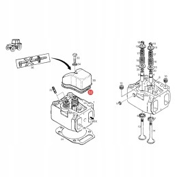 Fendt valve cover gasket f385200210171 replacement