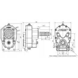 Reinforced multiplier with a male shaft