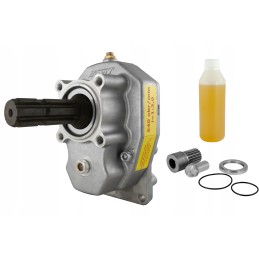 PTO multiplier for gear pump, large, powerful, 30 kW