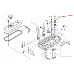 Ll480b 03009 valve head seat