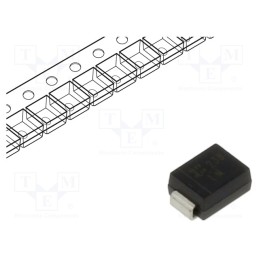 5 pcs x DIODES INCORPORATED - SMBJ15A-13-F - Diode: TVS, 600W, 16.7V, 24A, unidirectional, SMB,