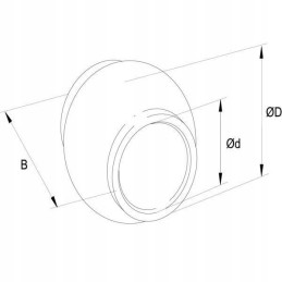 Top connector ball, category 3 2 25 4x60x51