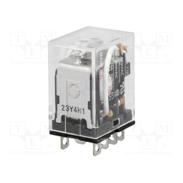 1 pcs x OMRON - LY2 220/240VAC - Relay: electromagnetic, DPDT, Ucoil: 240VAC, Icontacts max: 10A