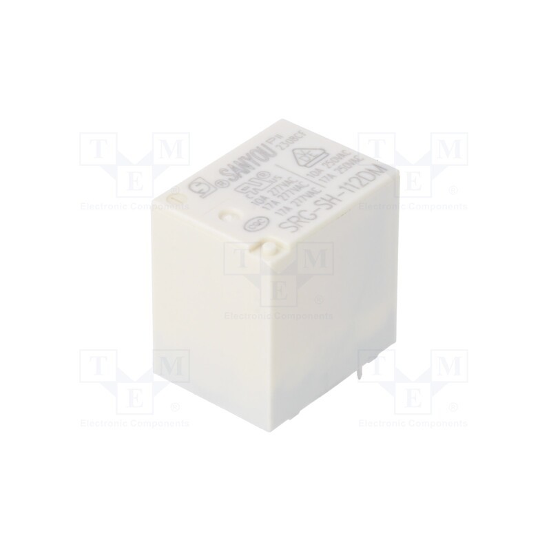 1 pcs x SANYOU - SRG-SH-112DM - Relay: electromagnetic, SPST-NO, Ucoil: 12VDC, Icontacts max: 20A