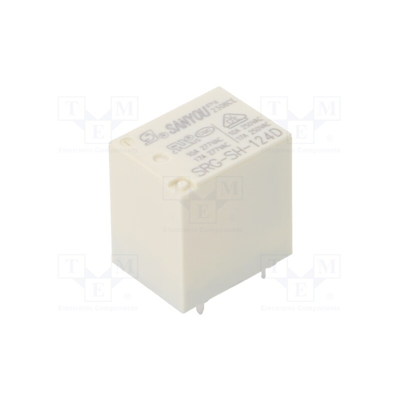 1 pcs x SANYOU - SRG-SH-124D - Relay: electromagnetic, SPDT, Ucoil: 24VDC, Icontacts max: 20A