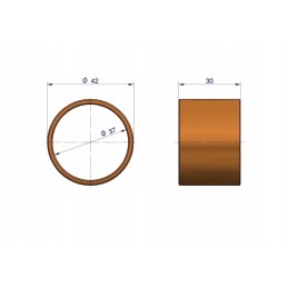Cam sprocket bush c 330