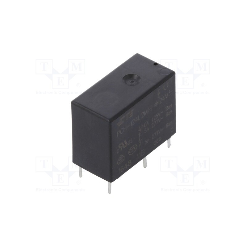 1 pcs x TE Connectivity - 1461353-6 - Relay: electromagnetic, SPST-NO, Ucoil: 24VDC, 10A, 5A/277VAC, THT