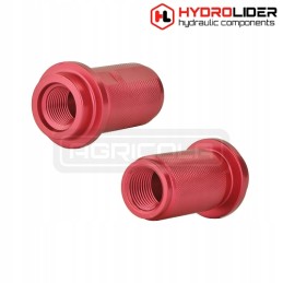 Aluminum marker euro plug connector 18 1 2 red