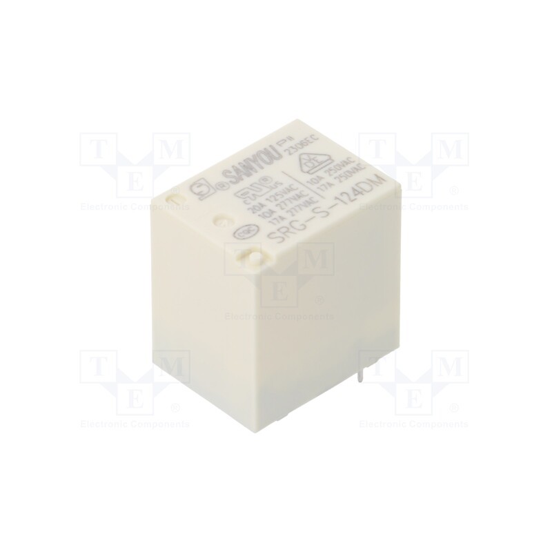 1 pcs x SANYOU - SRG-S-124DM - Relay: electromagnetic, SPST-NO, Ucoil: 24VDC, Icontacts max: 20A
