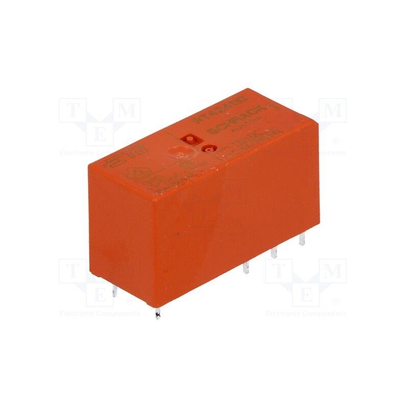 1 pcs x TE Connectivity - 7-1393243-5 - Relay: electromagnetic, DPDT, Ucoil: 110VDC, 8A, 8A/250VAC, PCB