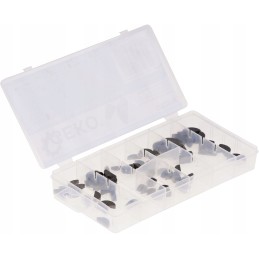 Set of semi-circular butt wedges, 80 pcs