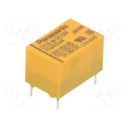 1 pcs x PANASONIC - DS1EM12J - Relay: electromagnetic, SPDT, Ucoil: 12VDC, 2A, max.250VAC, PCB
