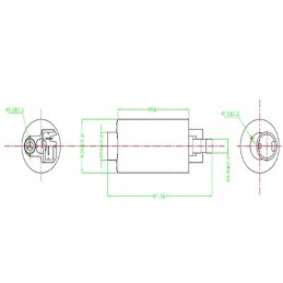 John Deere AL78405 fuel pump