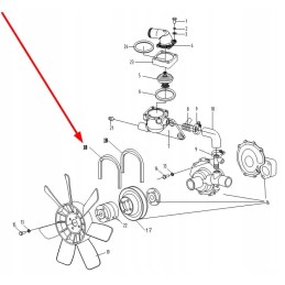 Gbt12732 av13x945 c fan V-belt