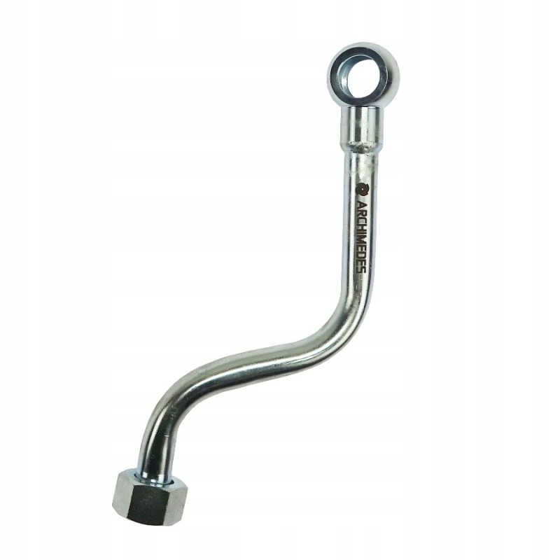 C 330 hydraulic hose and valve C 330 galvanized